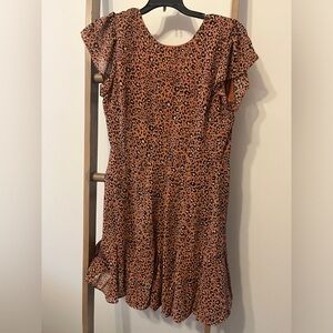 Altar'd State Leopard Mini Dress